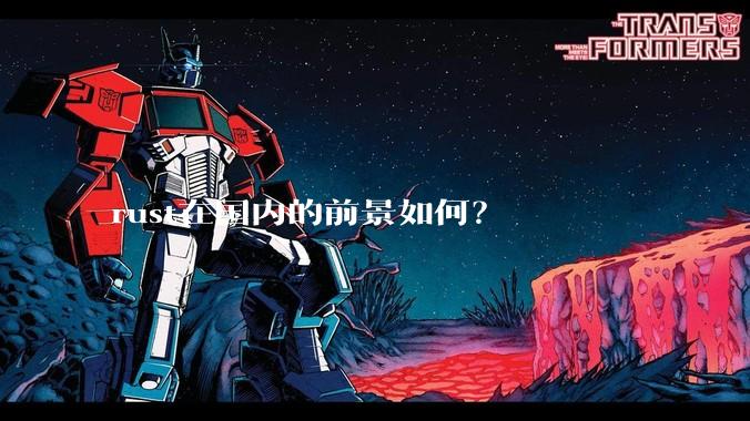 rust在国内的前景如何？